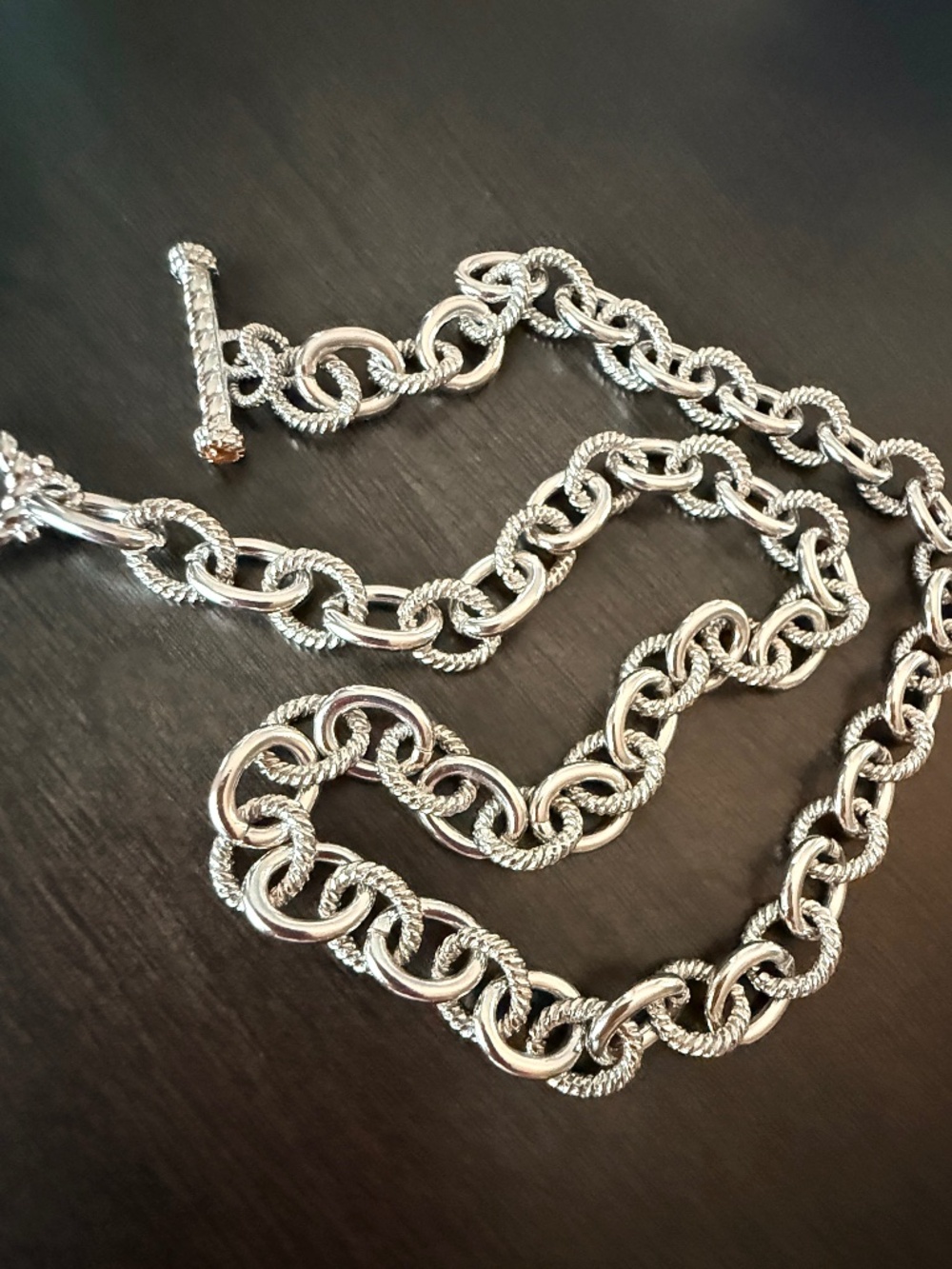 Judith Ripka Heavy Rolo Chain 20”